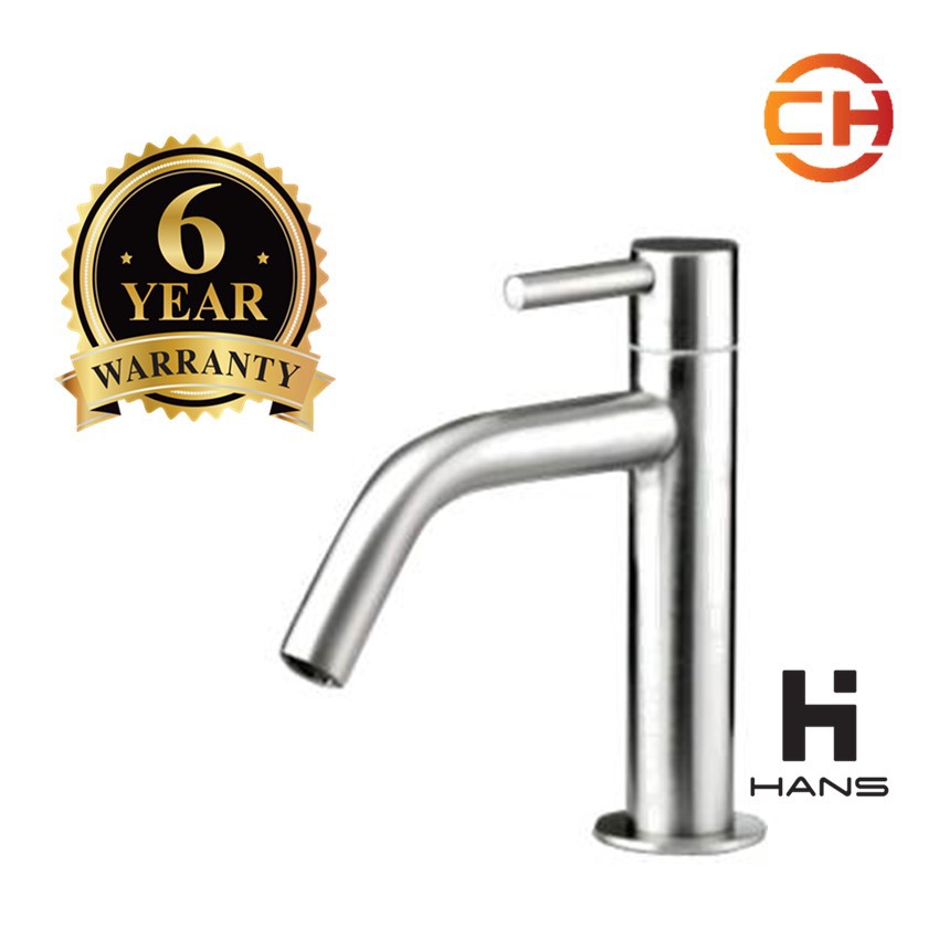 HANS STAINLESS STEEL SUS304 FAUCETS BASIN TAP Shopee Malaysia