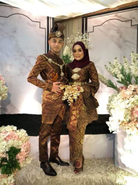 SONGKET PENGANTIN SET ( 12 METER )  Shopee Malaysia