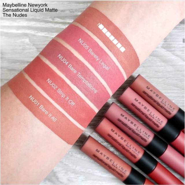 maybelline sensational liquid matte nude