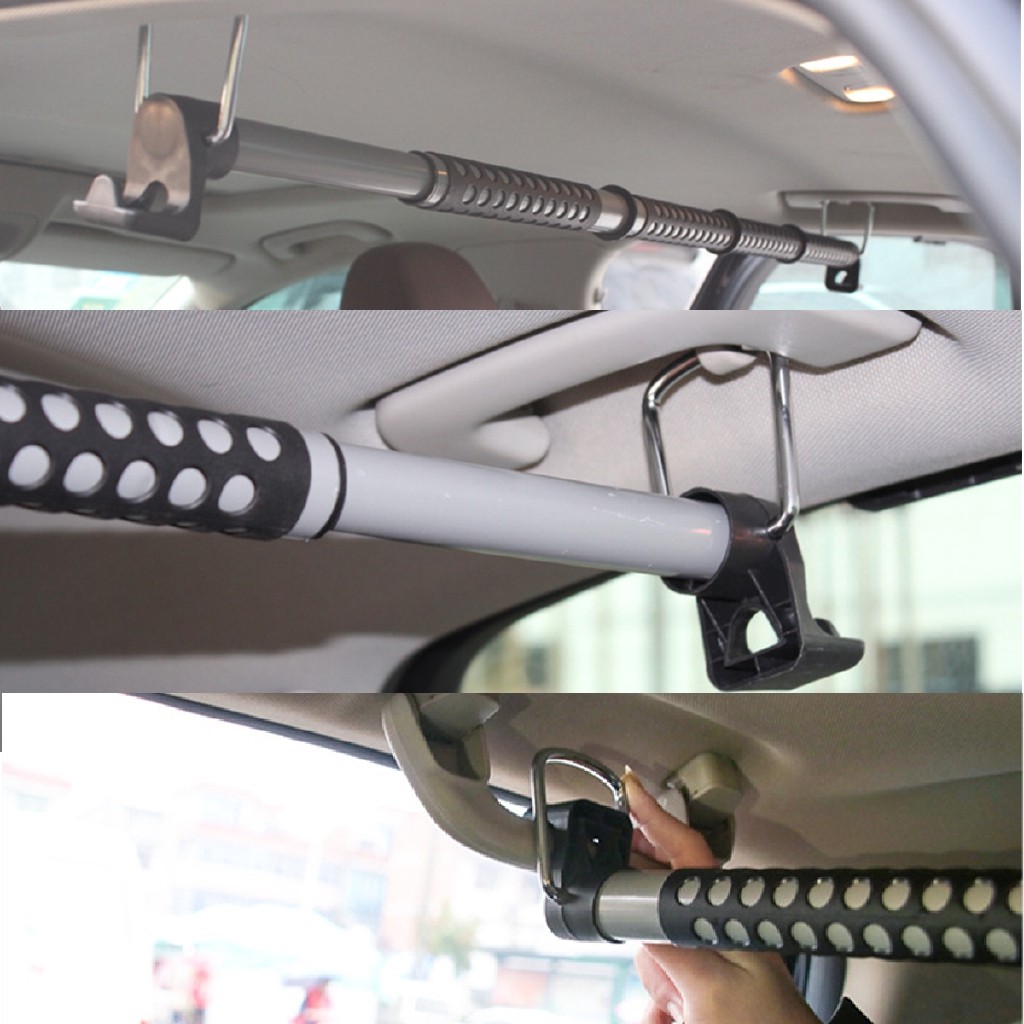 Universal Car Hanger Length Adjustable Extended to 1640mm Auto Car Coat ...