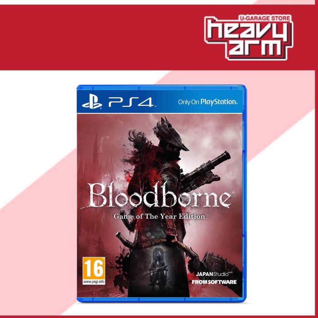PS4 Bloodborne GOTY Bloodborne Game of the Year Bloodborne The Old Hunter (English) Shopee