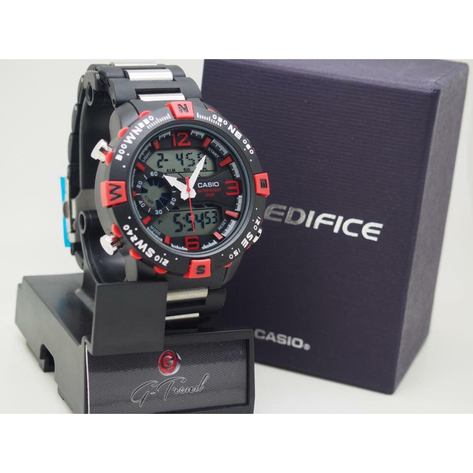 casio edifice dual time