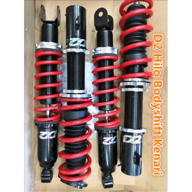 New D2 Racing Hi Low Bodyshift Perodua Kancil Kenari Kelisa Alza Adjustable Absorber Shopee Malaysia