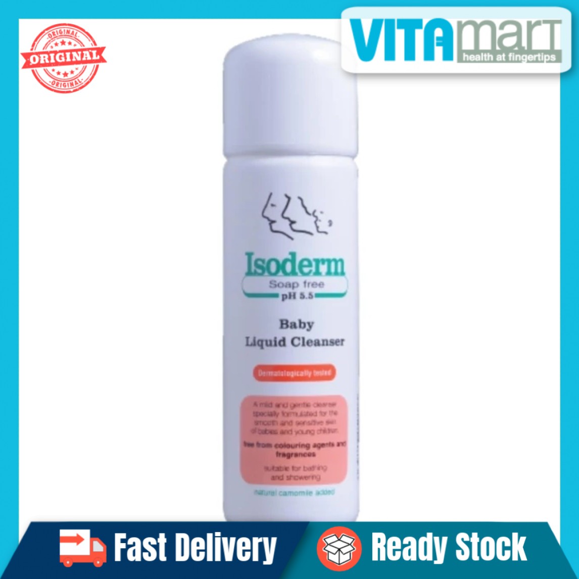 isoderm baby liquid cleanser