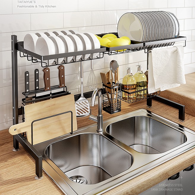  Dish  Rack  Stainless Steel Sink Rack  kitchen Drainer Rack  