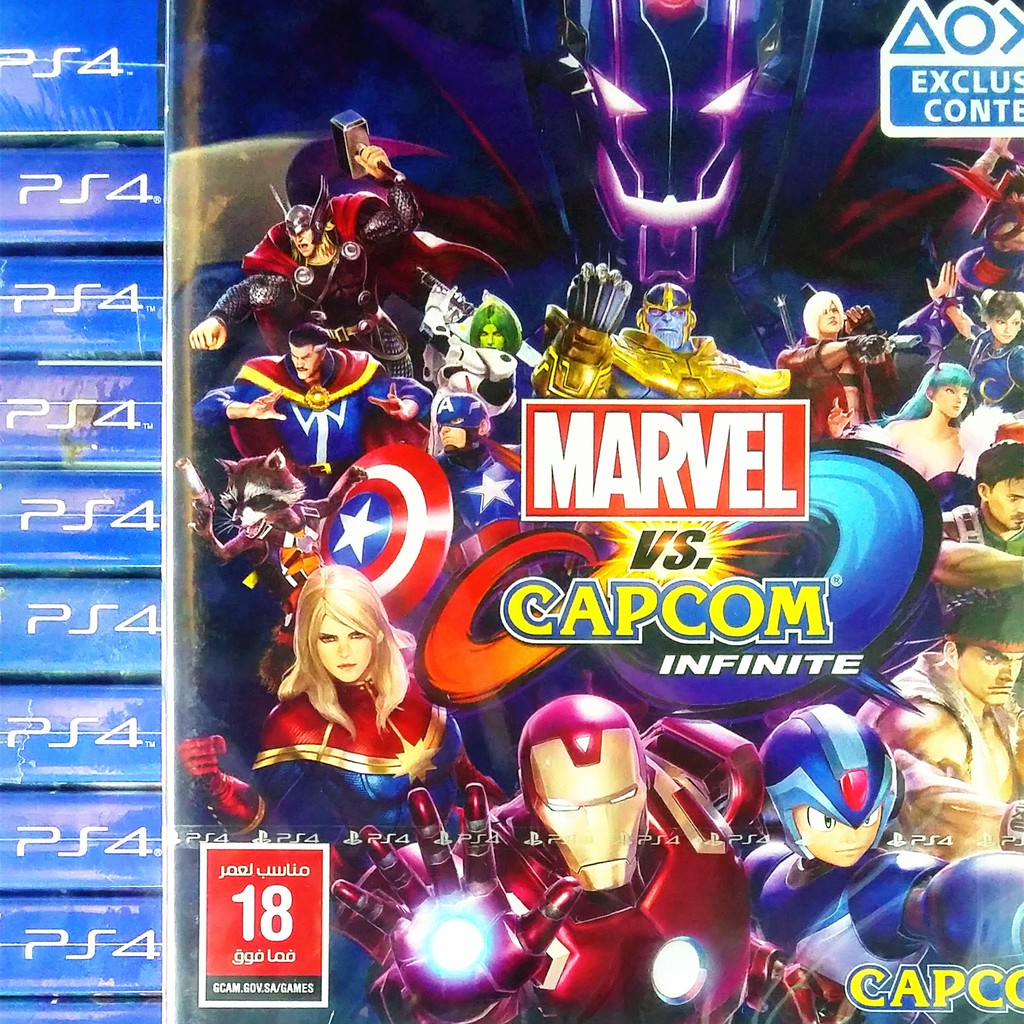 NEW DISC NOT USED PS4 Marvel vs Capcom Infinite MVC SONY ...
