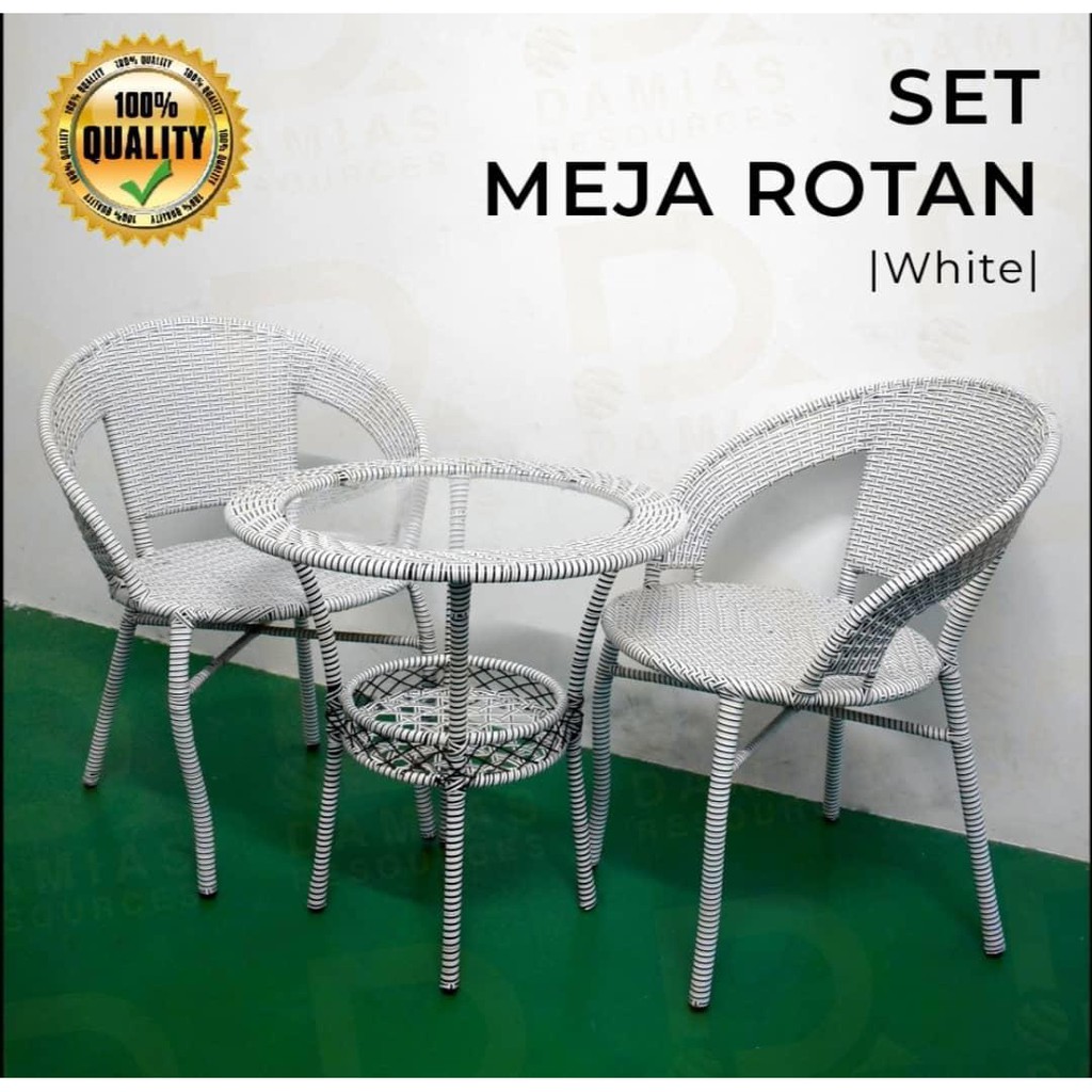  New Arrival Set Kerusi  Santai Set Taman Meja Kopi Coffee 