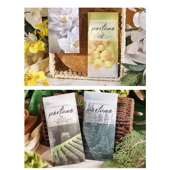 Fragrance Bag Pewangi Almari Pakaian Perfume Bag Wardrobe Freshener Closet Fragrance Sachet 