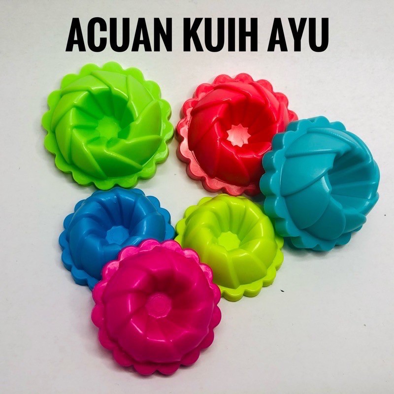 Buy Acuan Kuih Puteri Ayu Jelly Pudding Mould Acuan Kukus Apam 12pcs 10pcs Seetracker Malaysia