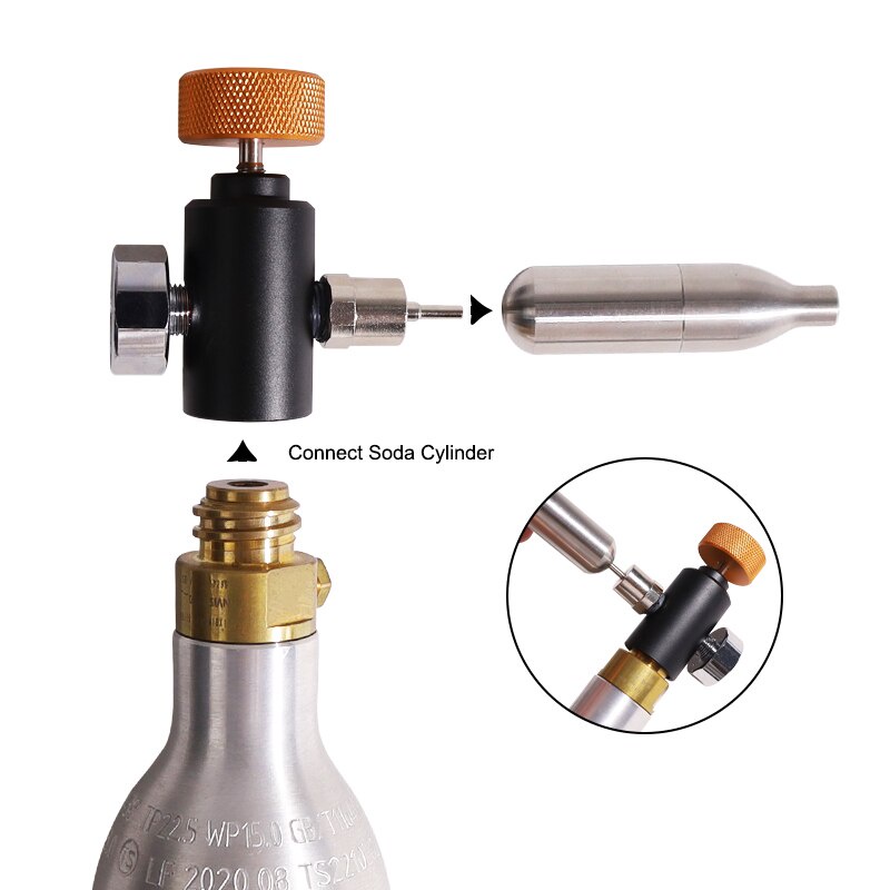 Air Valve Adaptor Inflatable Pump Adapter CO2 Regulator Paintball