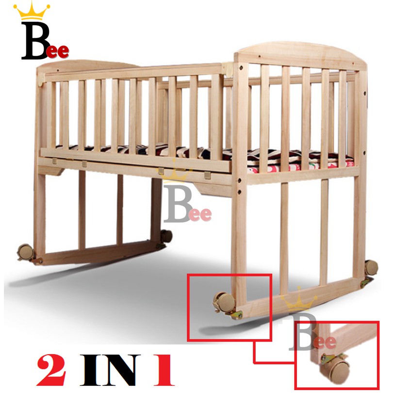 wooden rocking cradle for baby