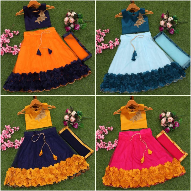[] Anak Pelancaran Baru Lehenga Choli Bersama Dupatta/New Launching Kids Lehenga Choli With Dupatta
