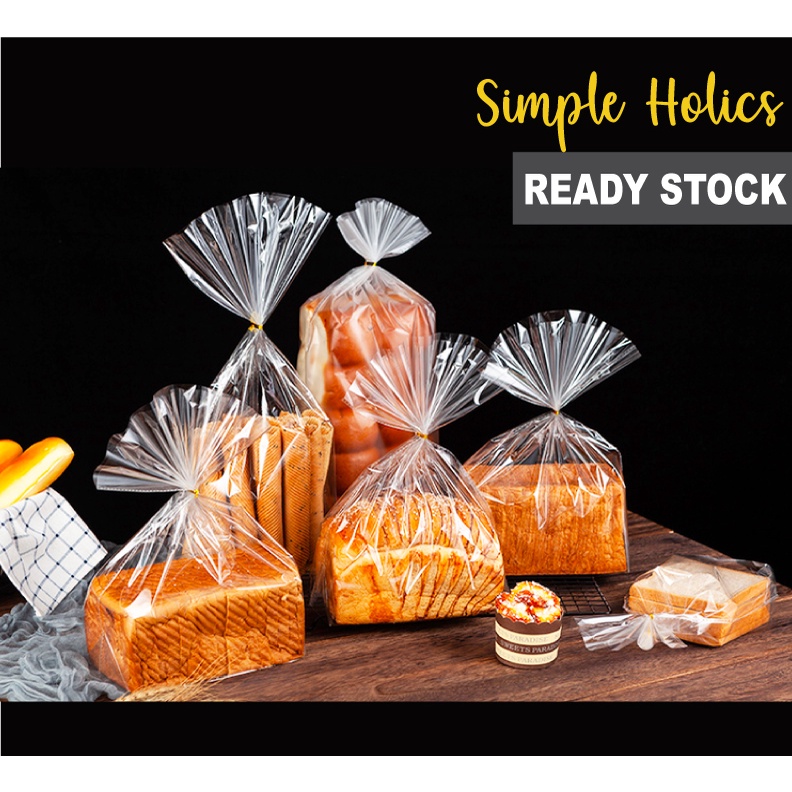 Clear Plastic Bag FOR BREAD / OPP Clear Plastic / Sourdough Plastic Bag
