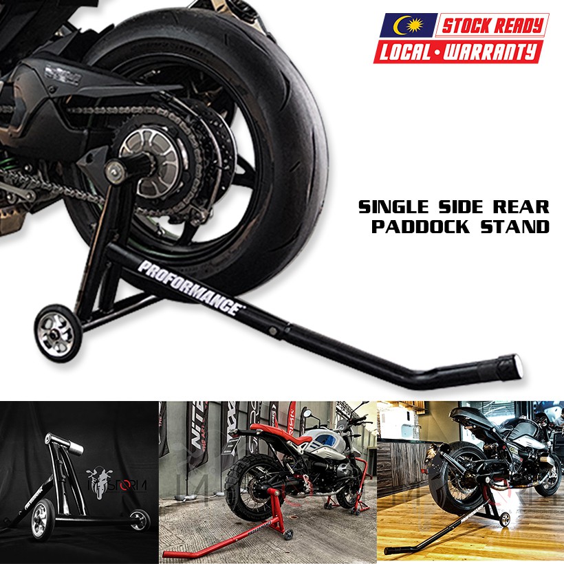 Single Swing Arm Paddock Stand for Universal Single Swing Arm Superbike