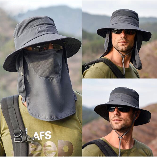 sun hat with neck guard
