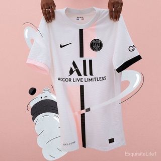 PREMIUM QUALITY! 2021 2022 Paris Saint Germain Jersey PSG Away Football Soccer Jersi Shirt MESSI RAMOS MBAPPE NEYMAR CR7