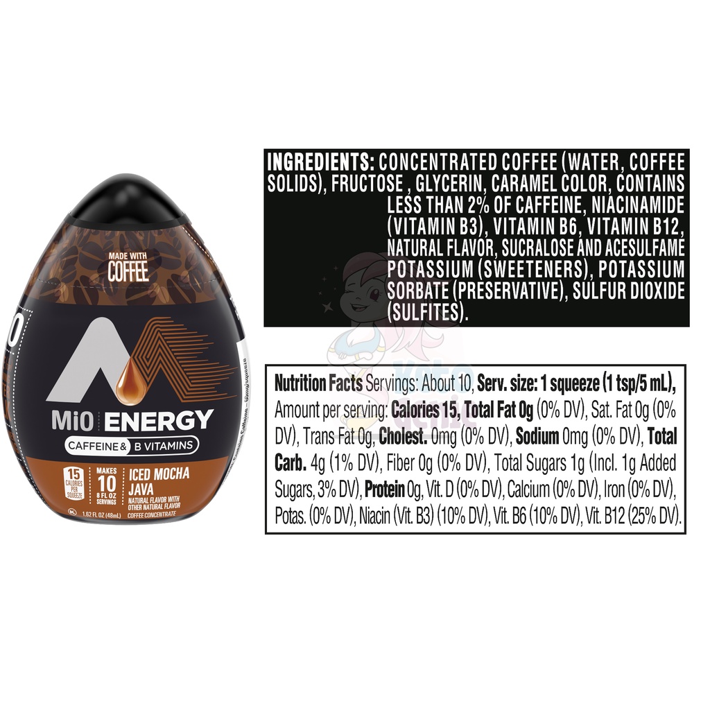 Mio Energy Coffee Nutrition Facts Besto Blog