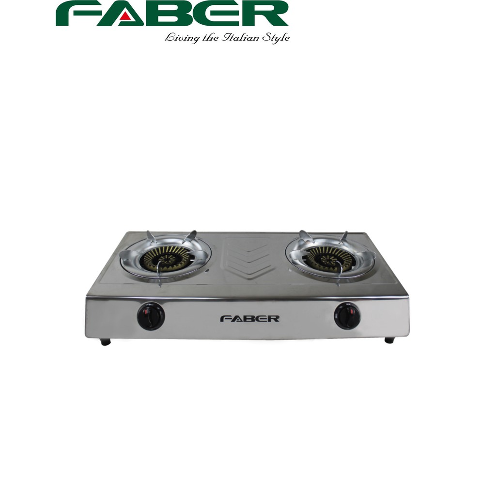 Faber 2 Burner Stainless Steel Gas Stove FS CASA 1212 Shopee Malaysia