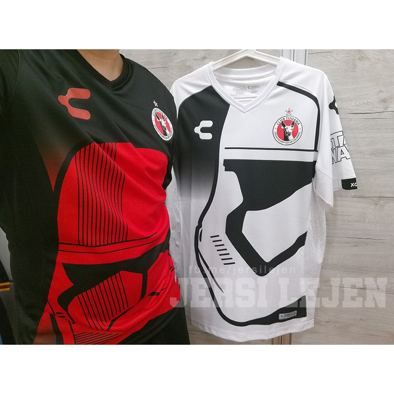Ready Stock Tijuana Star Wars 19 Home Goalkeeper Kit Jersey Actual Photos Size S 2xl Jersi Star Wars Shopee Malaysia