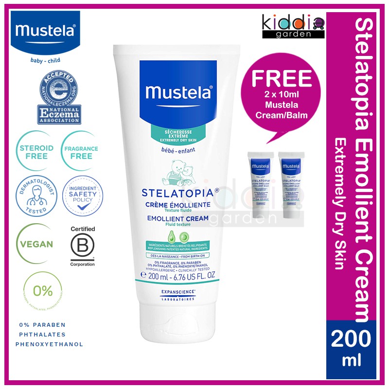 mustela emollient cream