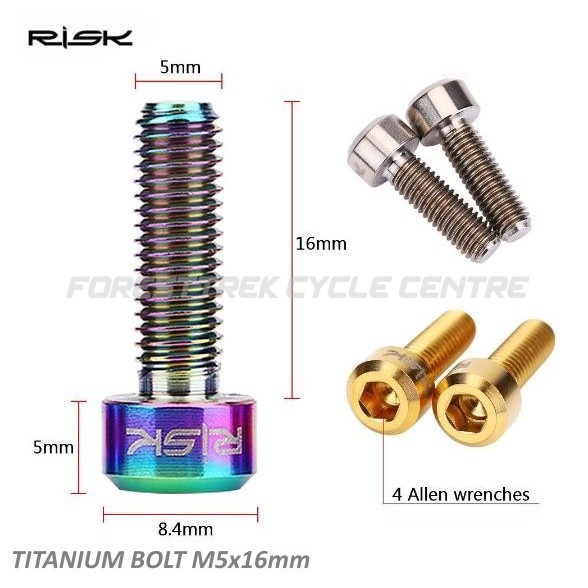 risk titanium bolts