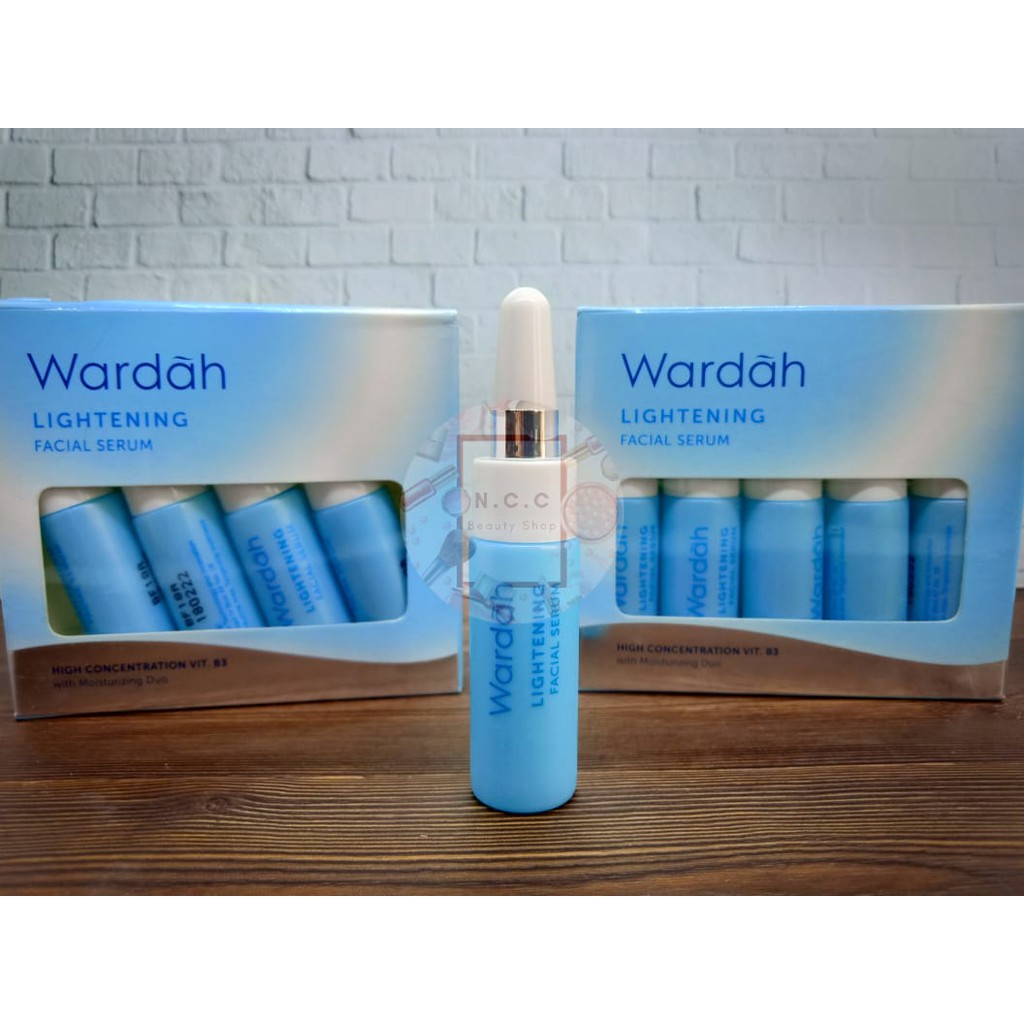 wardah serum lightening ampoule