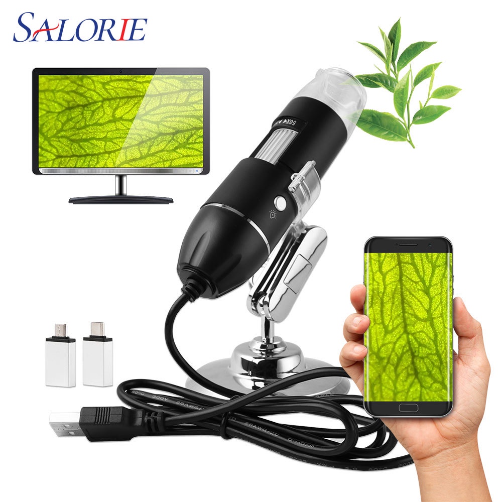 Salorie Skin Analyser HD Electronic Digital Microscope LED Light Analysis Beauty Salon Skin Detector