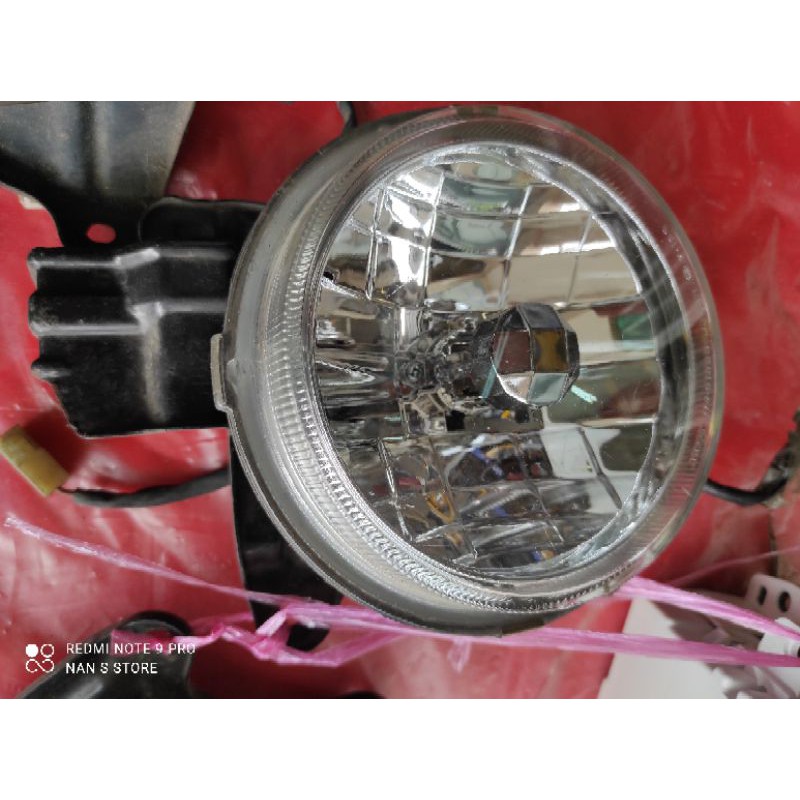 Jdm Lampu Foglamp Move Aerodown Kenari Kaca Shopee Malaysia