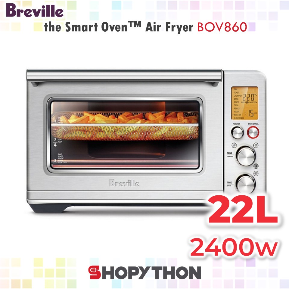 BREVILLE the Smart Oven Air Fryer BOV860 Shopee Malaysia