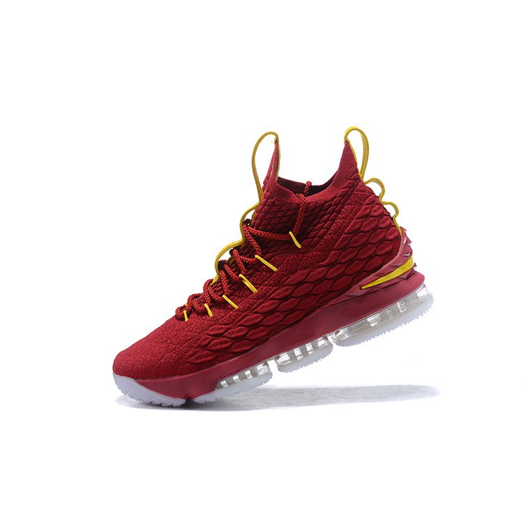 lebron james red sneakers