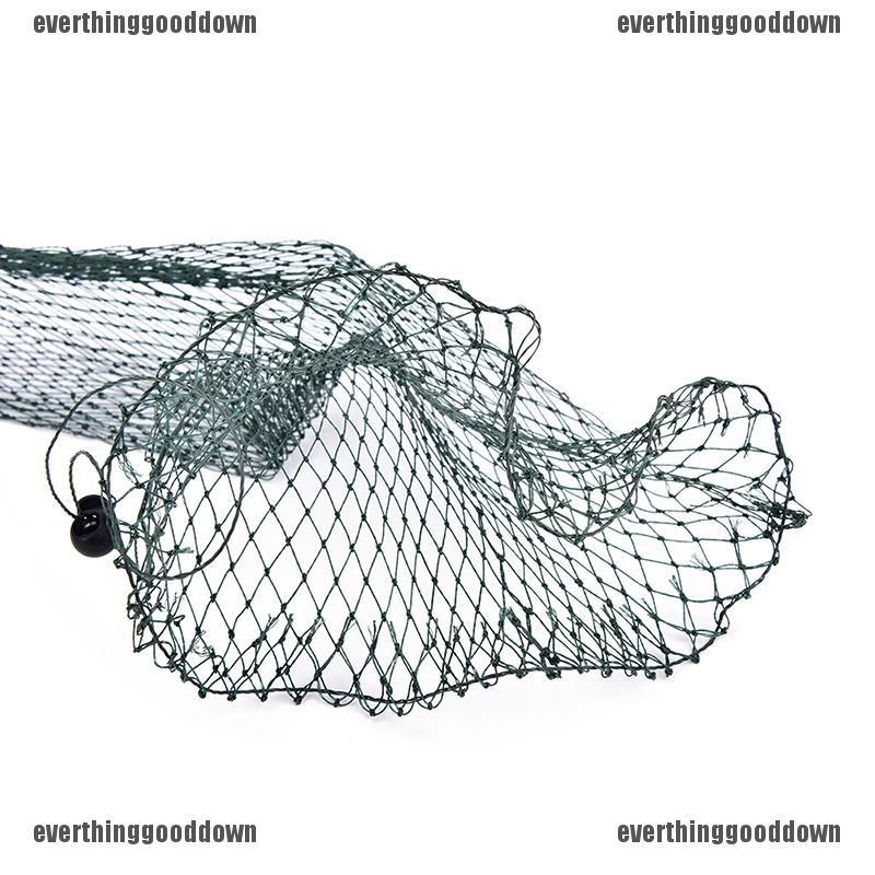 REDUCTION MYR 0.01 ] Fishing Net Trap Fishing Mesh Network Foldingfish Bag  Small Fishing Tackle Mesh • Discount in 2/2024