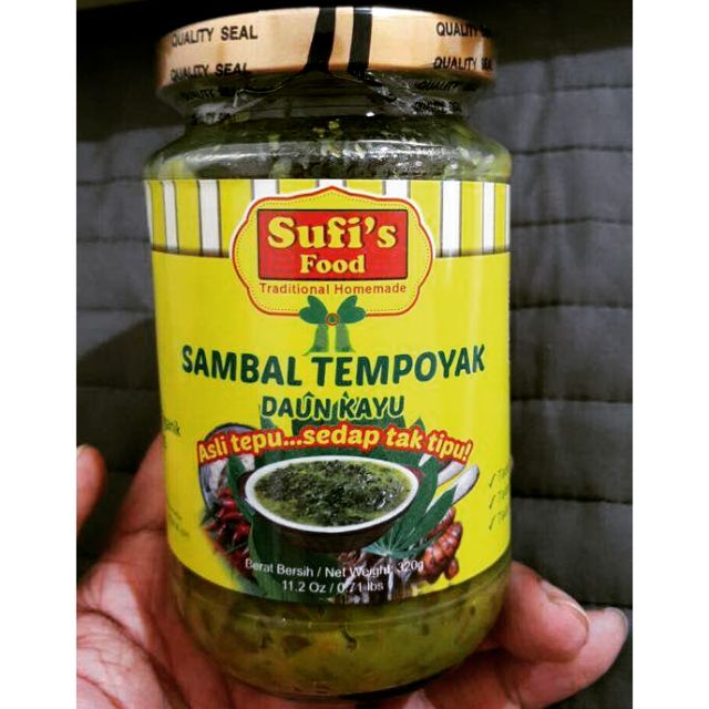 Sambal tempoyak daun kayu