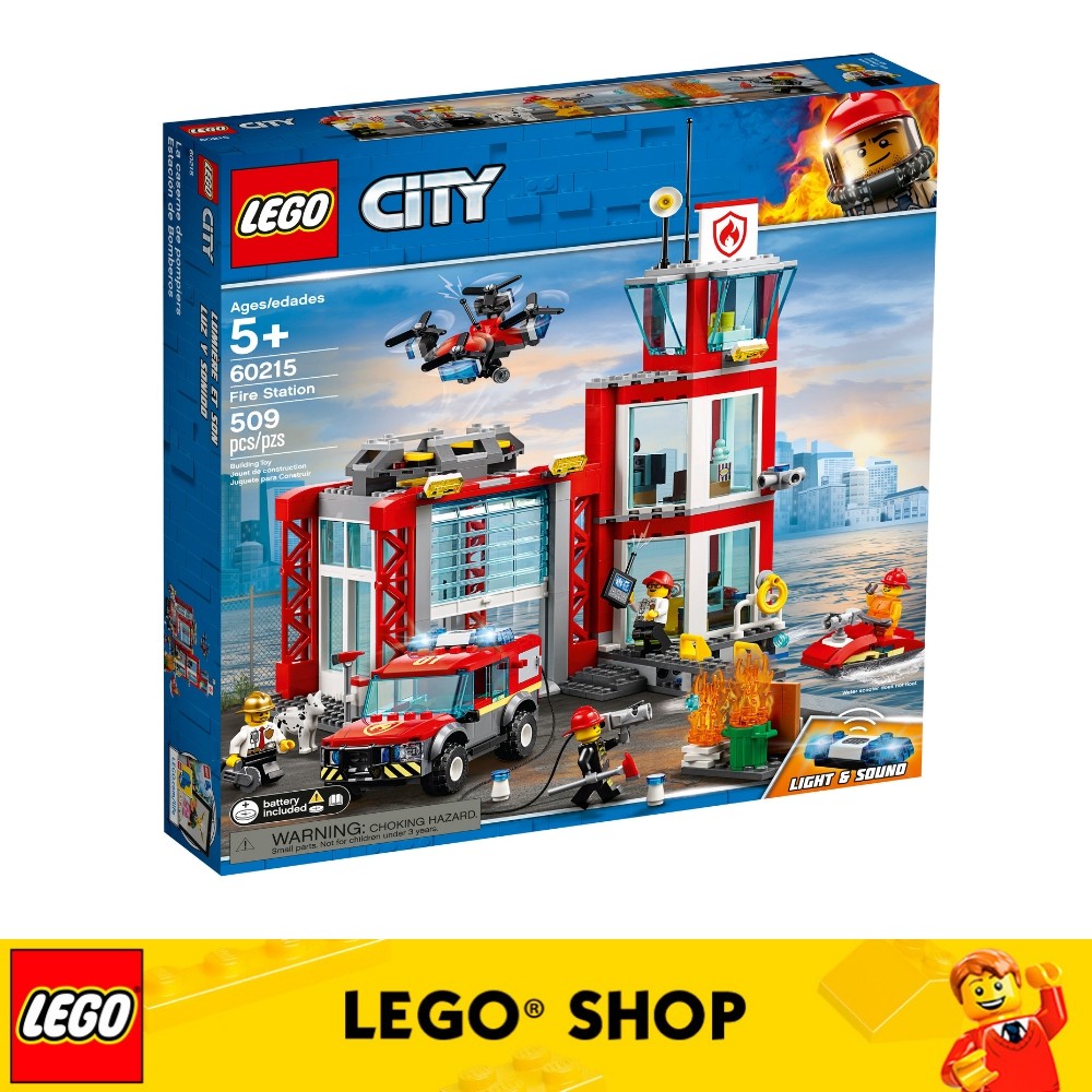 lego city 60215 fire station