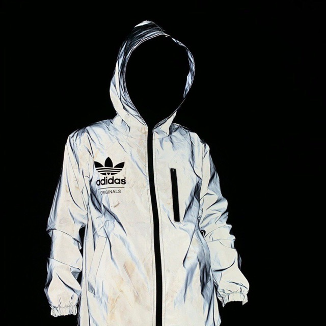 reflective adidas sweater