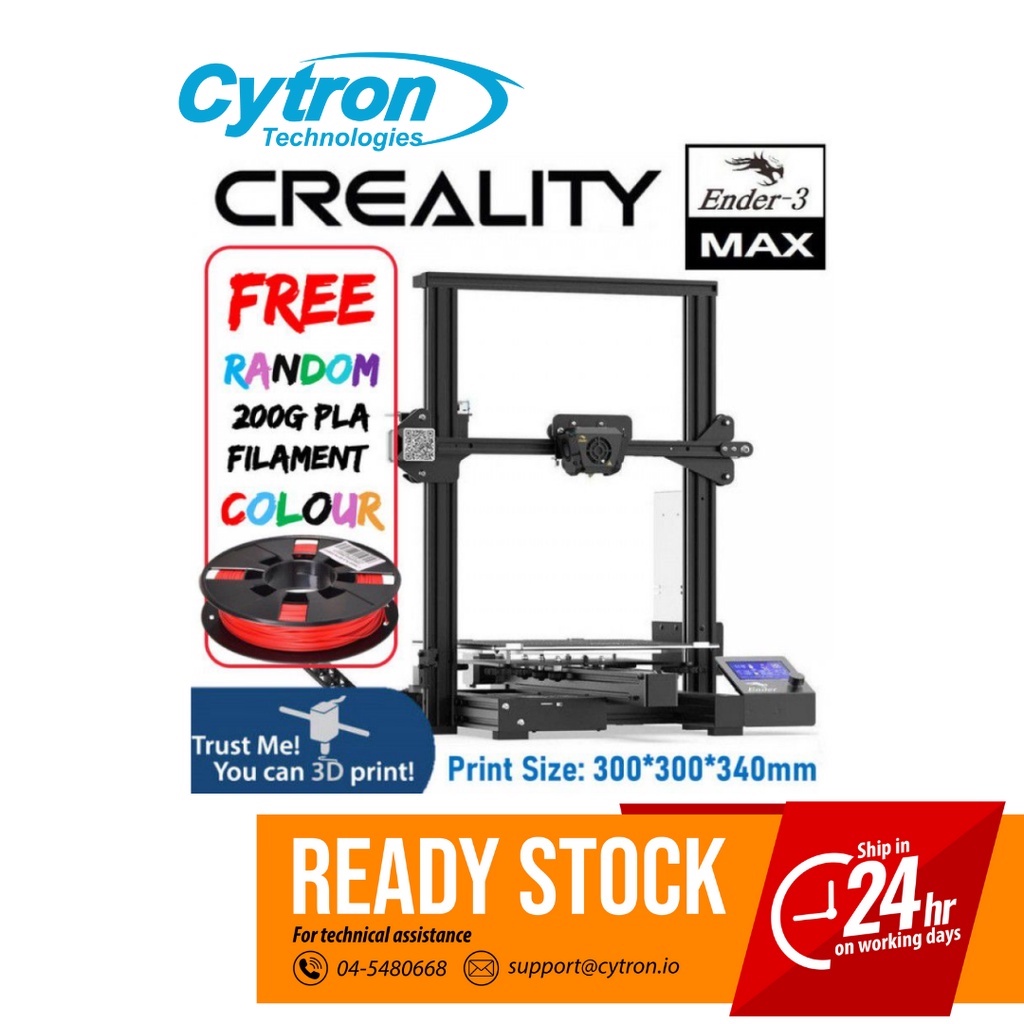 Creality Ender-3 Max 3D Printer - Partially Assembled
