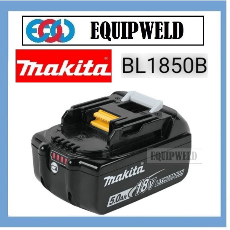 MAKITA 18V BL1850B 18V X 5.0AH LITHIUM-ION BATTERY PACK (ORIGINAL ...