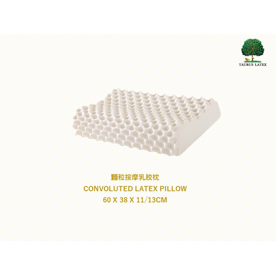 Convoluted Latex Pillow 2pcs Shopee Malaysia