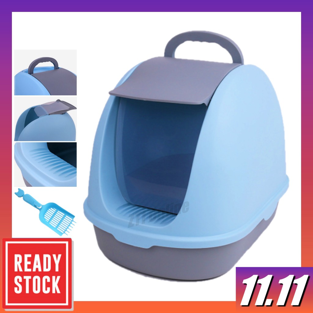 New Big Size Cat Litter Box Jumbo Hooded Cat Litter Pan Cat Toilet
