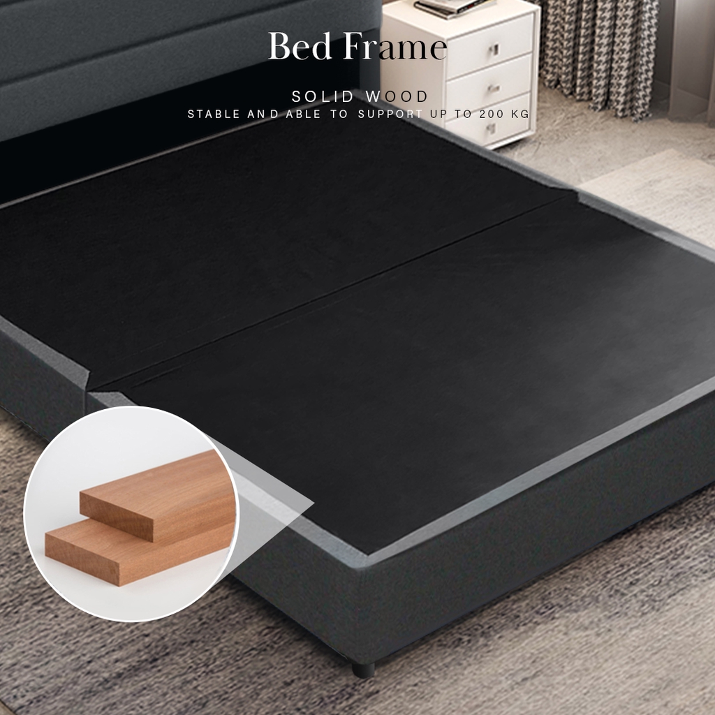 FREE SHIPPING !!! Swiss-Foundation Divan Solid Divan Bed Frame / Bedframe / Katil / Mattress KLANG VALLEY ONLY