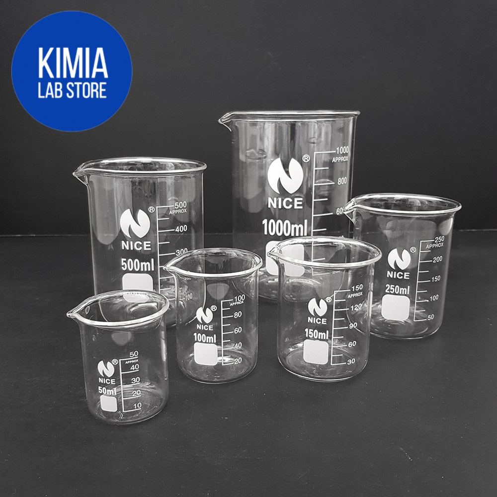 Glass Beaker Low Form 1l 5l Shopee Malaysia