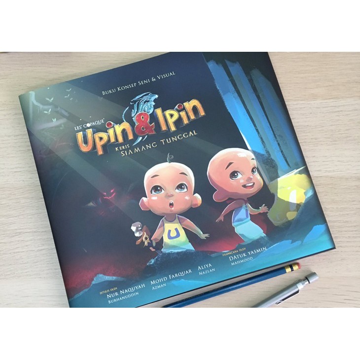 K Buku Konsep Seni Visual Upin Ipin Keris Siamang Tunggal