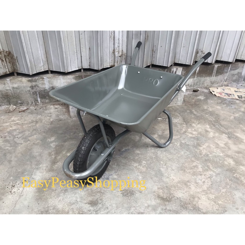 Wheel Barrow Metal Kereta Sorong Cart Garden Barrow Ready Stock Shopee Malaysia