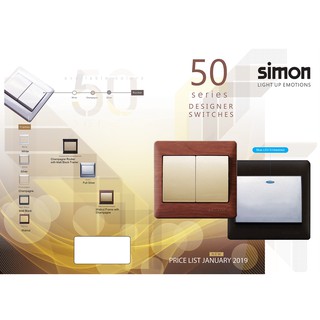 Simon 50S Series Dimming Switch and others (Blank Plate, Weather Proof Cover for Socket/Switches)