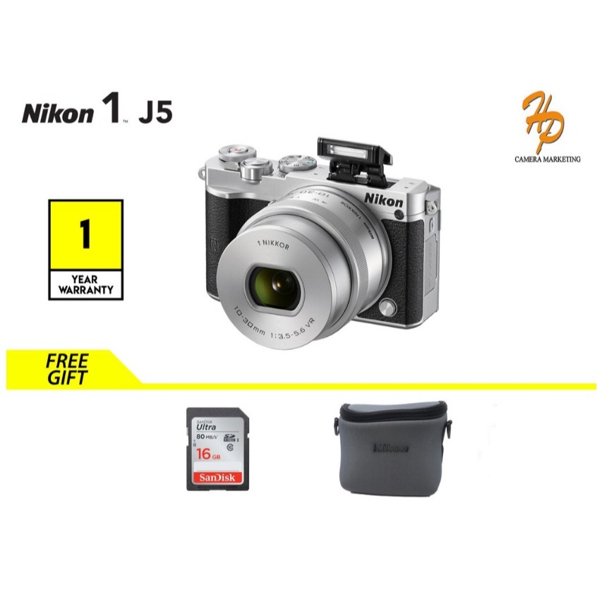 Nikon J5 Nikkor Vr 10 30mm F 3 5 5 6 Pd Zoom Shopee Malaysia