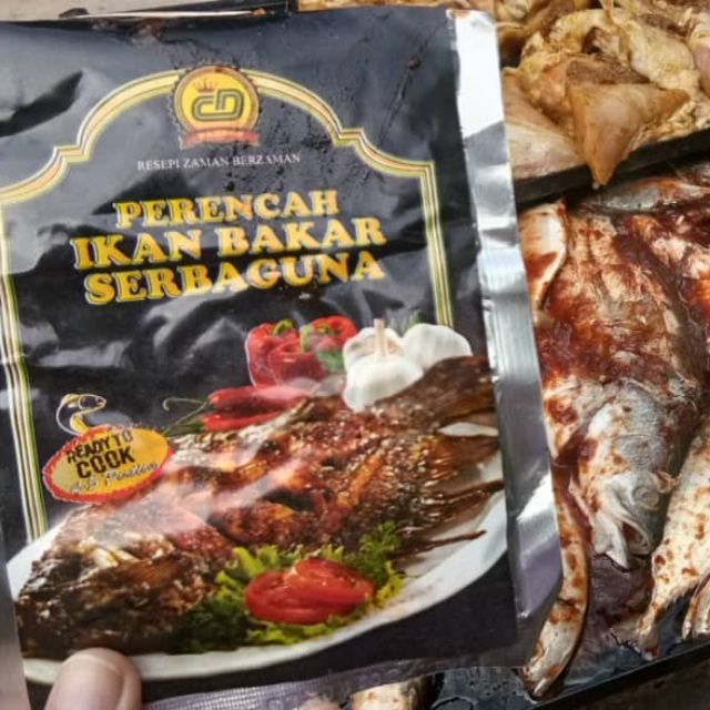 Perencah Ikan Bakar (Fish Marinade Sauce)  Shopee Malaysia