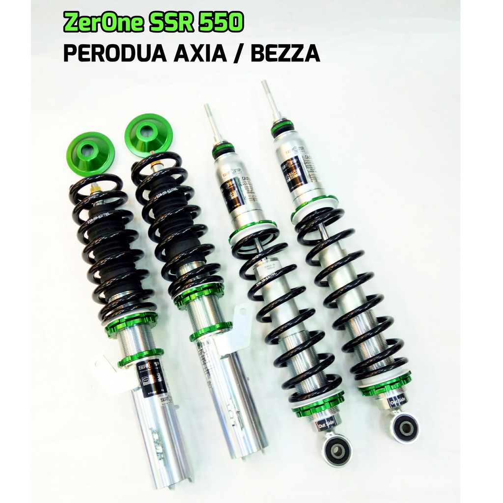 Perodua Axia / Bezza ZERONE SSR550 Fully Adjustable 