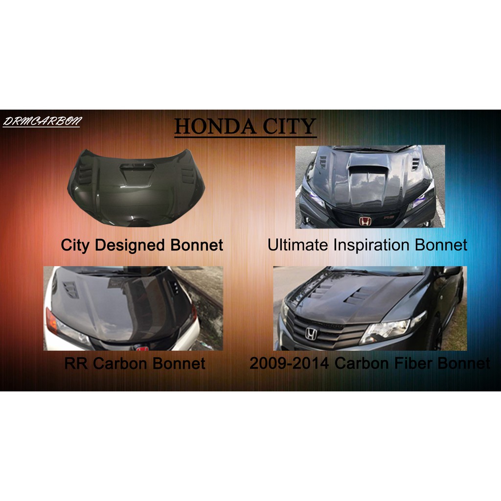 HONDA CITY GM6 SEIBON DESIGN BONNET  Shopee Malaysia