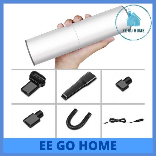 Car Vacuum Portable Mini Cleaner Hand Held Cleaner Low Noise Dust Collector Strong Suction Wet and Dry Vakum Kereta