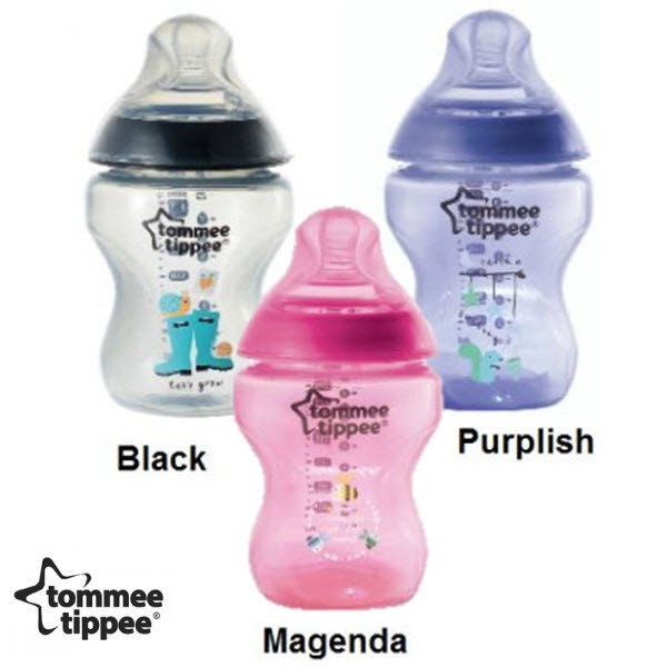 Tommee Tippee Closer To Nature 9 Oz Decorated Bottles 1 Pk