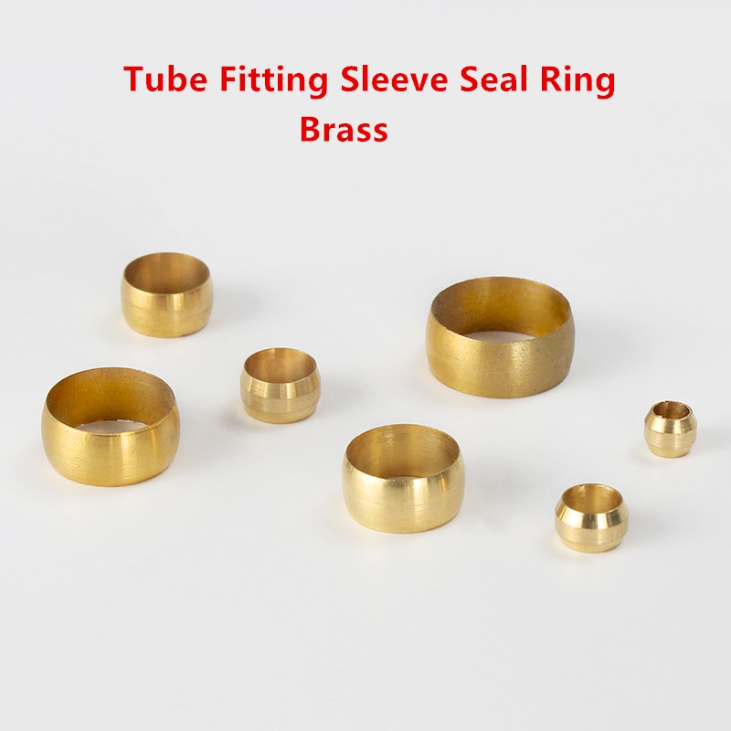 5pcs Brass Double taper ferrule 316mm OD Compression Sleeve seal ring